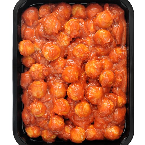 Chicken meat balls in tomato sauce