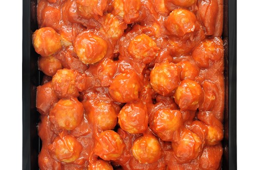 Kipballetjes in tomatensaus